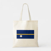 Flagge von Nauru Tragetasche (Rückseite)