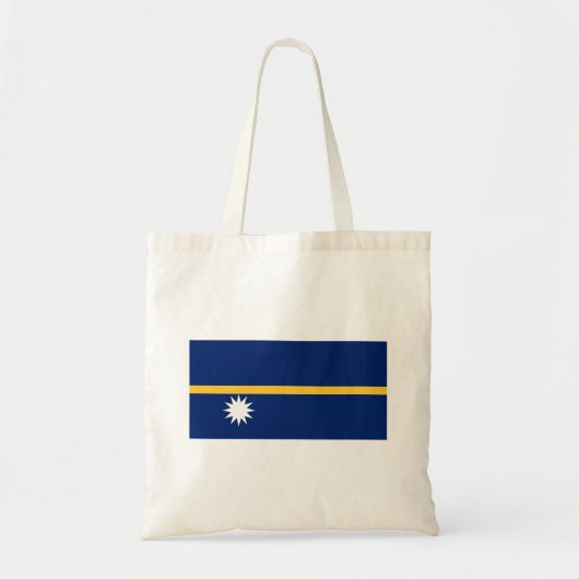 Flagge von Nauru Tragetasche (Vorne)
