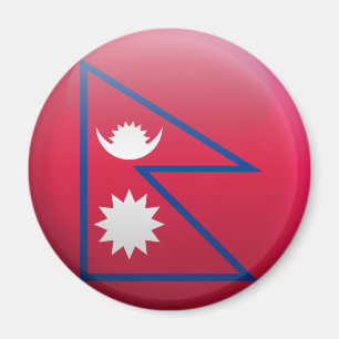 Flagge von Nepal Magnet