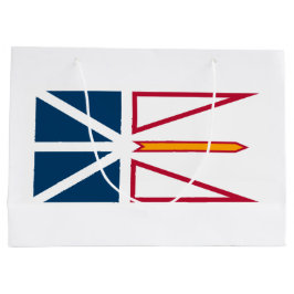Flagge von Neufundland und Labrador (Kanada) Große Geschenktüte