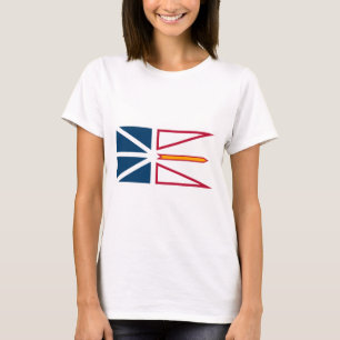 Flagge von Neufundland und Labrador (Kanada) T-Shirt
