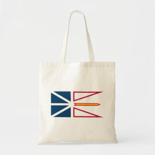 Flagge von Neufundland und Labrador (Kanada) Tragetasche