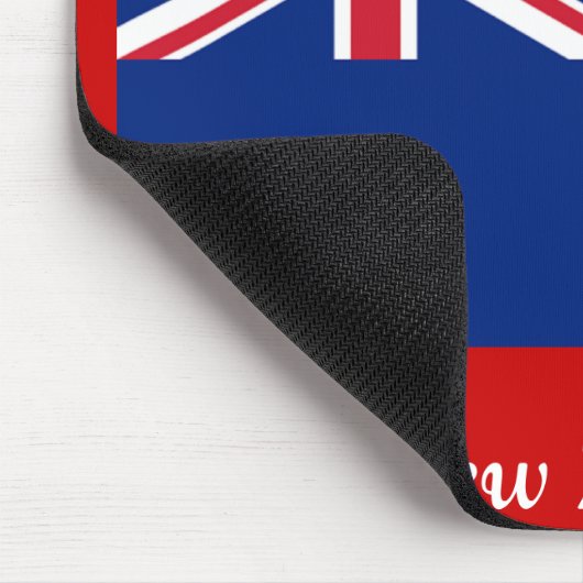 Flagge von Neuseeland Mousepad (Ecke)