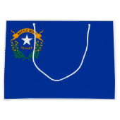 Flagge von Nevada Große Geschenktüte (Vorderseite)