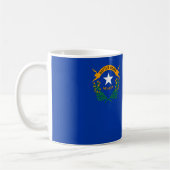Flagge von Nevada Kaffeetasse (Links)