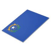 Flagge von Nevada Notizblock (angewinkelt)