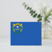 Flagge von Nevada Postkarte (Stehend Vorderseite)