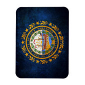 Flagge von New Hampshire Magnet (Vertikal)