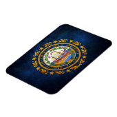 Flagge von New Hampshire Magnet (Linke Seite)