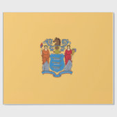 Flagge von New Jersey Geschenkpapier (Flach)