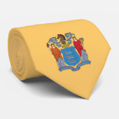 Flagge von New Jersey Krawatte (Gerollt)