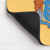 Flagge von New Jersey Mousepad (Ecke)