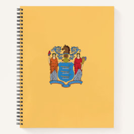 Flagge von New Jersey Notizblock