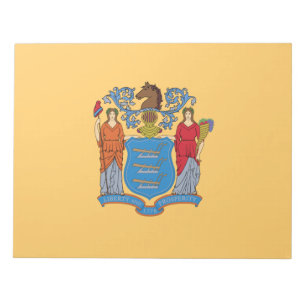 Flagge von New Jersey Notizblock
