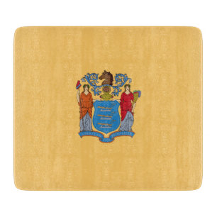 Flagge von New Jersey Schneidebrett