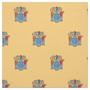 Flagge von New Jersey Stoff