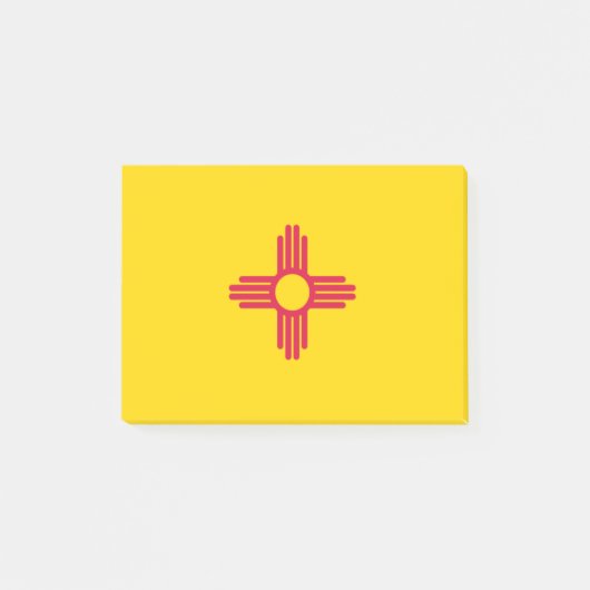 Flagge von New Mexico Post-it Klebezettel (Vorderseite)