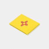 Flagge von New Mexico Post-it Klebezettel (angewinkelt)