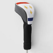Flagge von New Orleans Golf Headcover (angewinkelt)