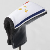 Flagge von New Orleans Golf Headcover (3/4 Vorderseite)
