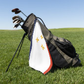 Flagge von New Orleans Golfhandtuch (Gras)