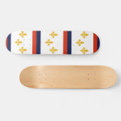 Flagge von New Orleans, Louisiana Skateboard (Horizontal)