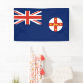 Flagge von New South Wales (australischer Staat) Banner (Insitu)