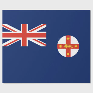 Flagge von New South Wales (australischer Staat) Geschenkpapier