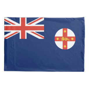 Flagge von New South Wales (australischer Staat) Kissenbezug