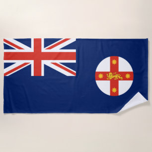 Flagge von New South Wales (australischer Staat) Strandtuch