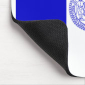 Flagge von New York City Mousepad (Ecke)