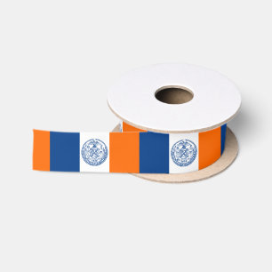 Flagge von New York City Satinband