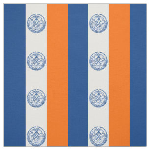 Flagge von New York City Stoff