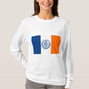 Flagge von New York City T-Shirt