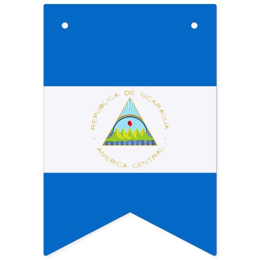Flagge von Nicaragua (Zweite Fahne)