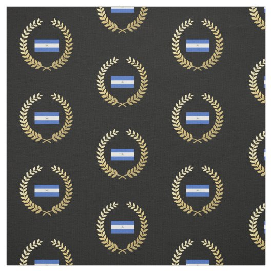 Flagge von Nicaragua Stoff (Muster)