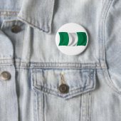 Flagge von Nigeria Button (Beispiel)