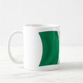 Flagge von Nigeria Kaffeetasse (Links)