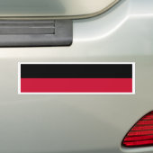 Flagge von Nijmegen Autoaufkleber (Auf Auto)