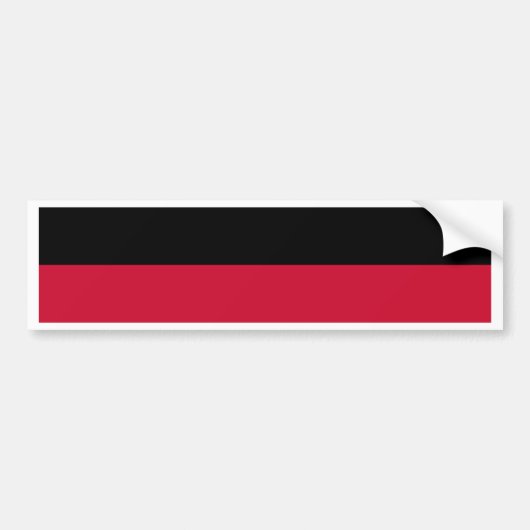 Flagge von Nijmegen Autoaufkleber (Vorne)