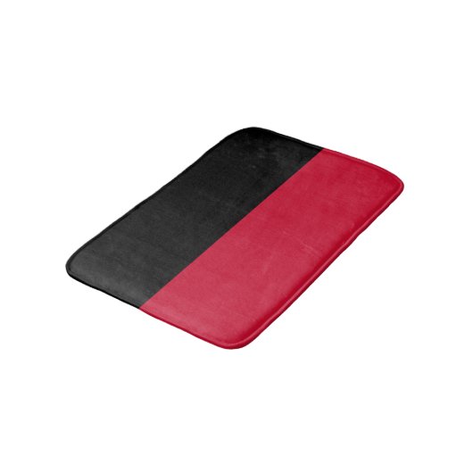 Flagge von Nijmegen Badematte (Schrägansicht)