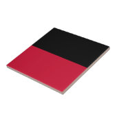 Flagge von Nijmegen Fliese (Seite)