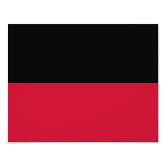 Flagge von Nijmegen Fotodruck (Vorne)