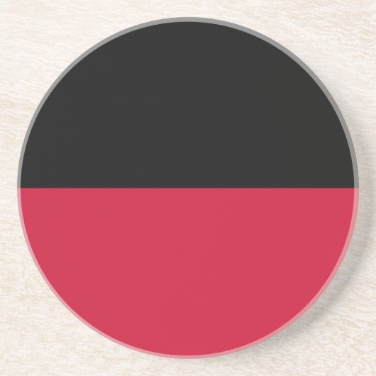 Flagge von Nijmegen Getränkeuntersetzer (Vorne)