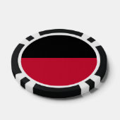 Flagge von Nijmegen Pokerchips (Einzeln)