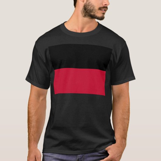 Flagge von Nijmegen T-Shirt (Vorderseite)