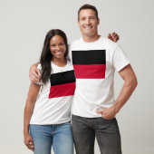Flagge von Nijmegen T-Shirt (Unisex)