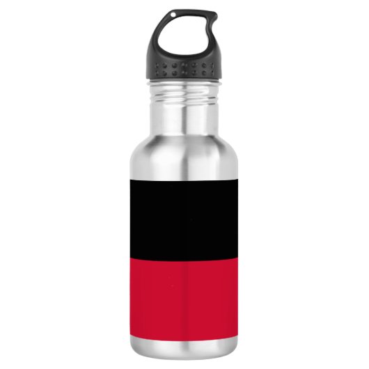 Flagge von Nijmegen Trinkflasche (Vorderseite)