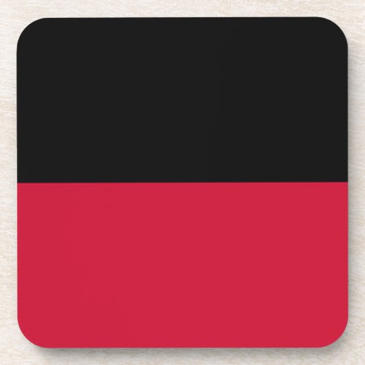 Flagge von Nijmegen Untersetzer (Vorderseite)