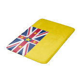 Flagge von Niue Badematte (Schrägansicht)
